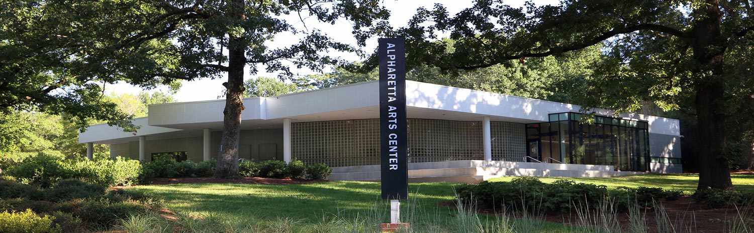 Alpharetta Arts Center in Alpharetta, Georgia, where Kidcreate Studio offers kids art classes, camps, and creative programs in a modern community arts space.